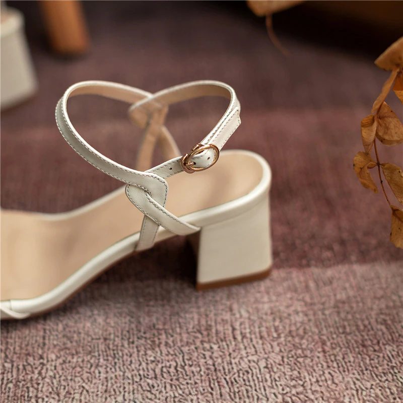 Tina Damesandaler - Beige