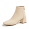 Beige kort plys