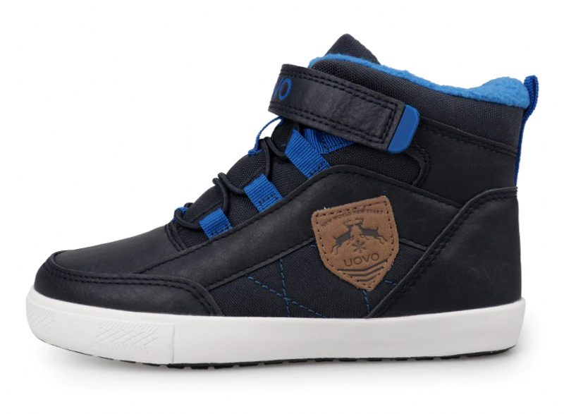 Tobias Drenge Afslappet Sneaker - Sort pels