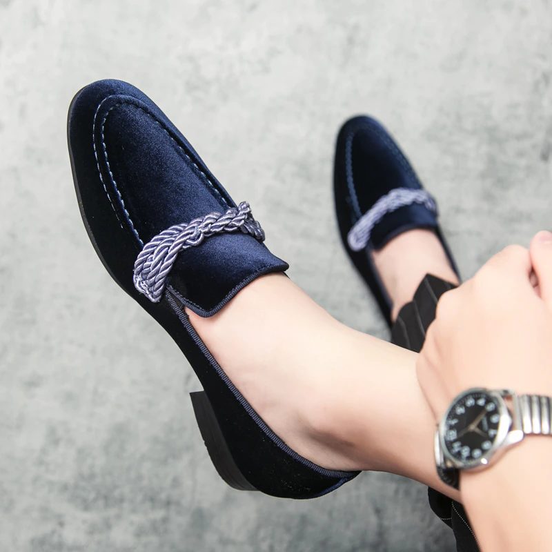 Tommy Loafers Til Mænd Slip På - Brun