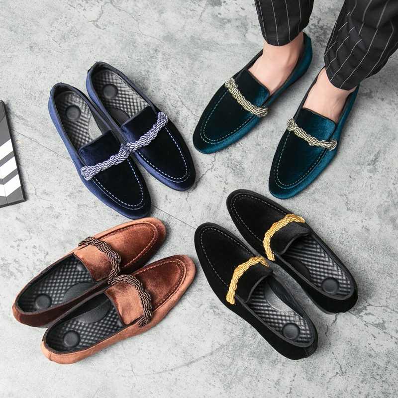 Tommy Loafers Til Mænd Slip På - Brun