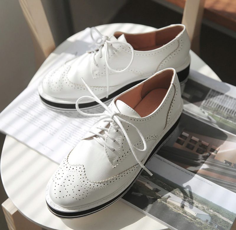 Tonina Oxford - Hvid