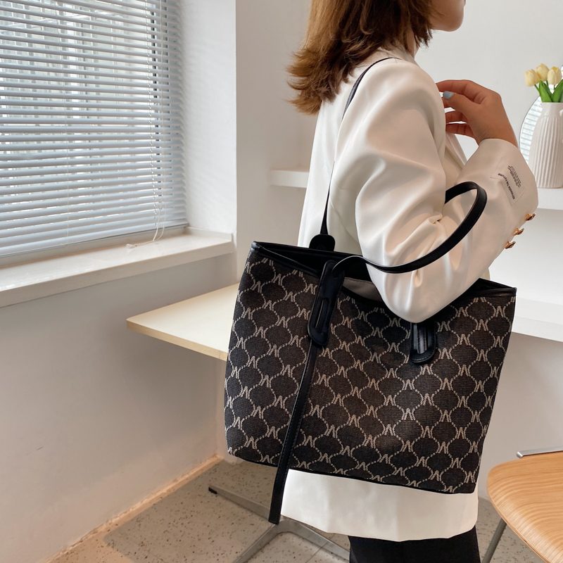 Towny Designer Håndtaske Med Høj Kapacitet Til Kvinder - Blå