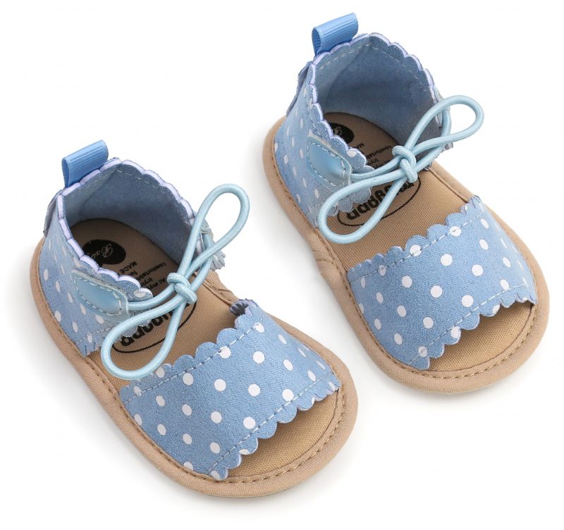 Tracy Babypigers Afslappede Sandal - Himmelblå