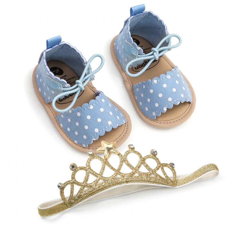 Tracy Babypigers Afslappede Sandal - Himmelblå