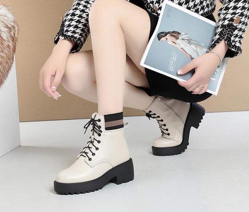 Tracy Damestøvler - Beige