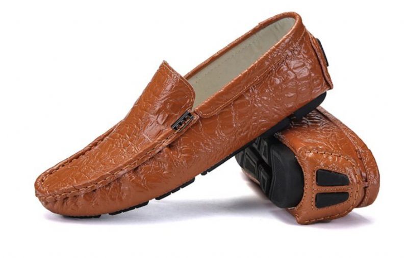 Travis Loafers Sko Til Mænd - Orange