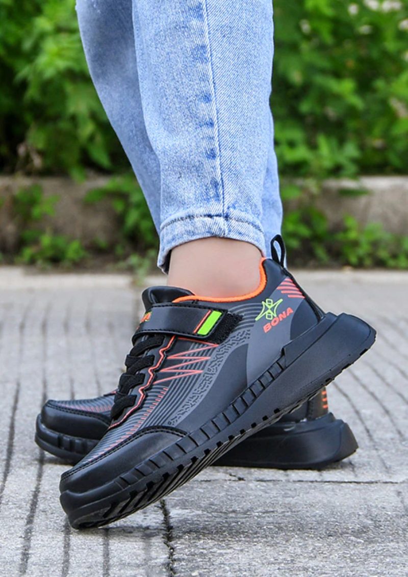 Trevor Drenge Afslappet Sneaker - Orange