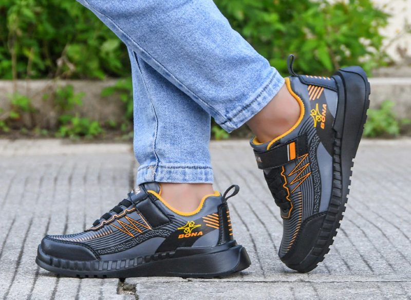 Trevor Drenge Afslappet Sneaker - Orange