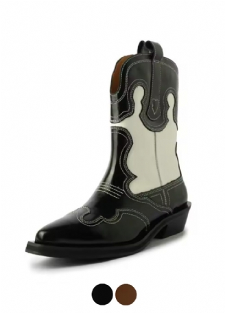 Triana Læder Mid-calf Western Støvler