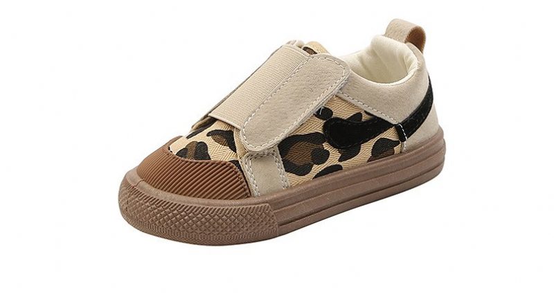 Triana Unisex Slip On Sneaker Til Børn - Beige
