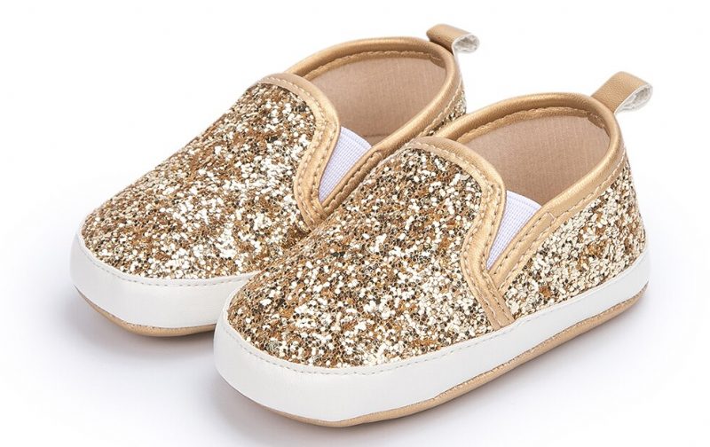 Trina Baby Piger Loafers Fritidssko - Guld