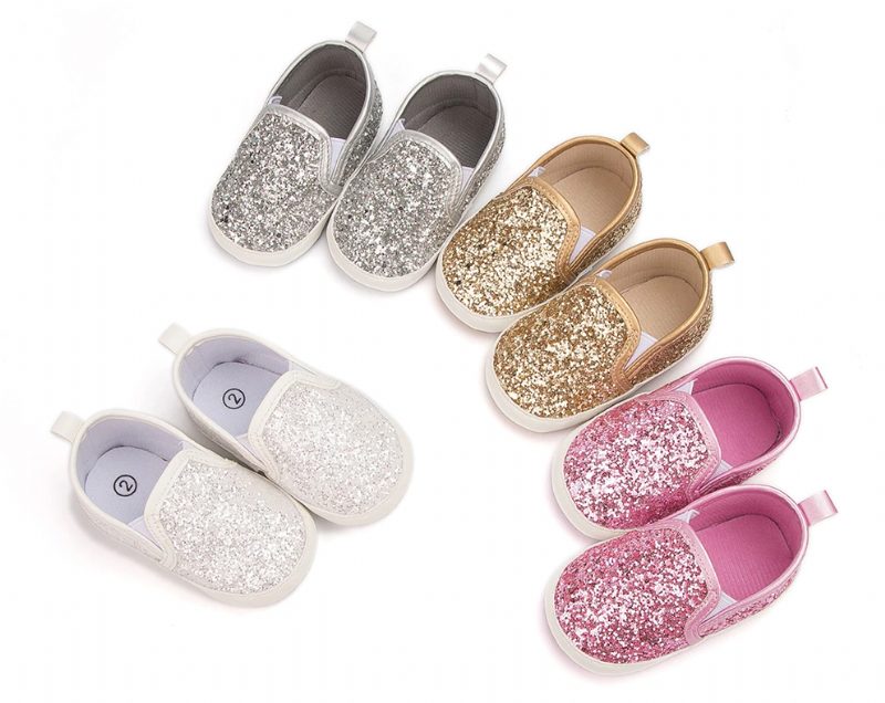 Trina Baby Piger Loafers Fritidssko - Guld