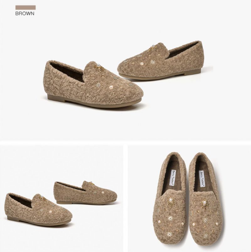 Trina Dame Loafer Sko - Brun