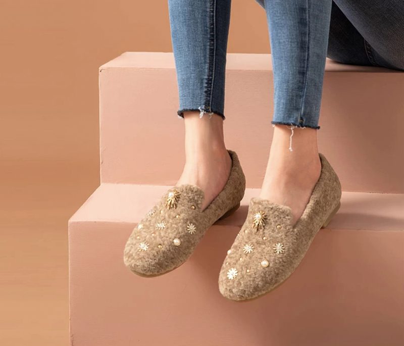 Trina Dame Loafer Sko - Brun