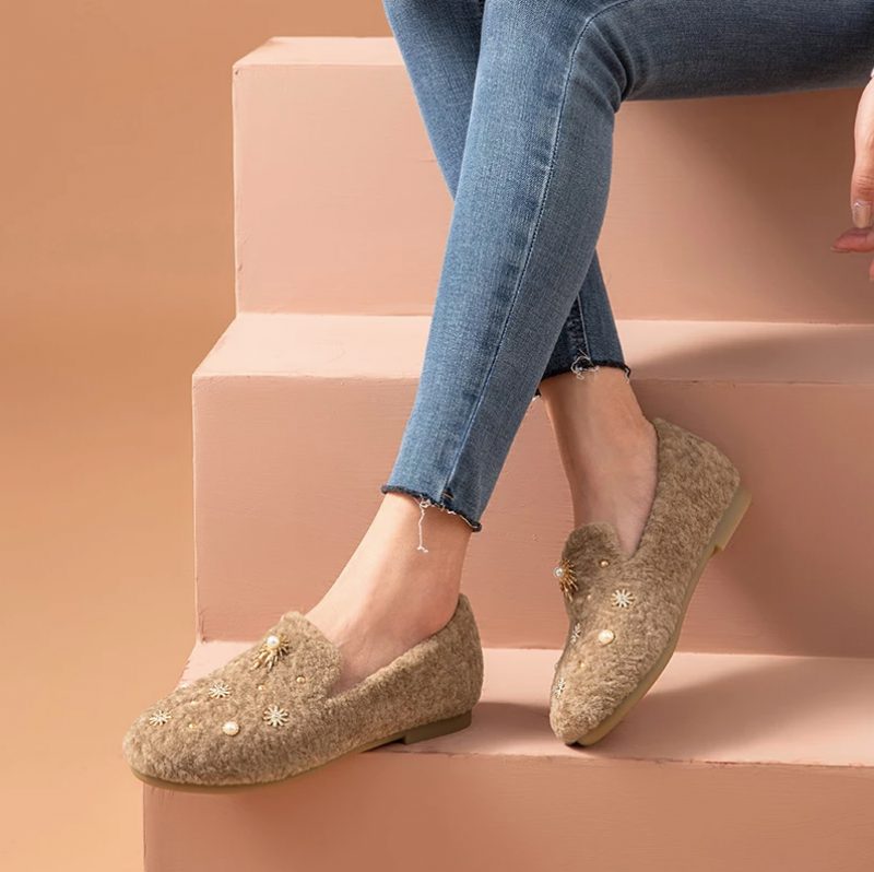 Trina Dame Loafer Sko - Brun