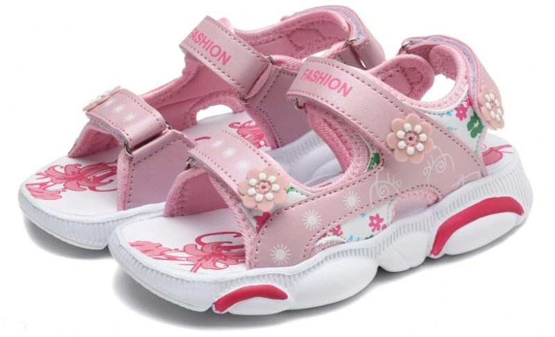 Triny Piges Afslappede Sandal - Pink