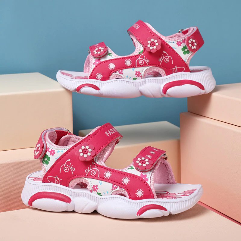 Triny Piges Afslappede Sandal - Pink