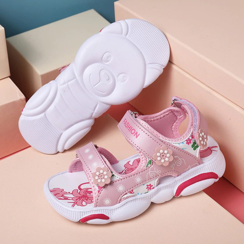 Triny Piges Afslappede Sandal - Pink