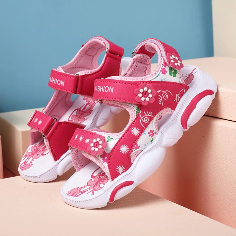 Triny Piges Afslappede Sandal - Pink