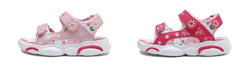 Triny Piges Afslappede Sandal - Pink