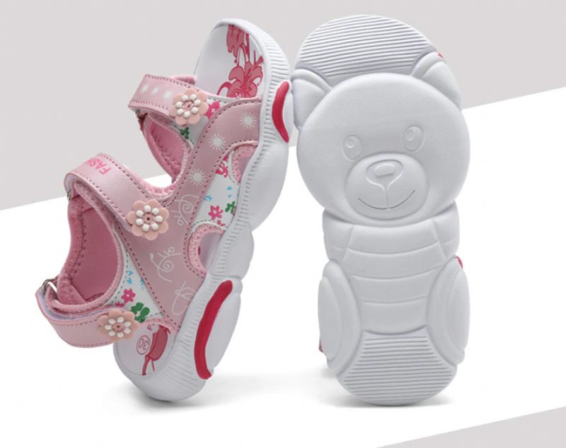 Triny Piges Afslappede Sandal - Pink