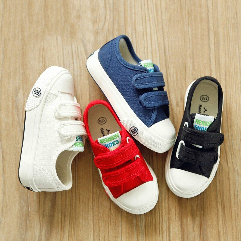 Turizo Unisex Casual Sneaker Til Børn - Marineblå
