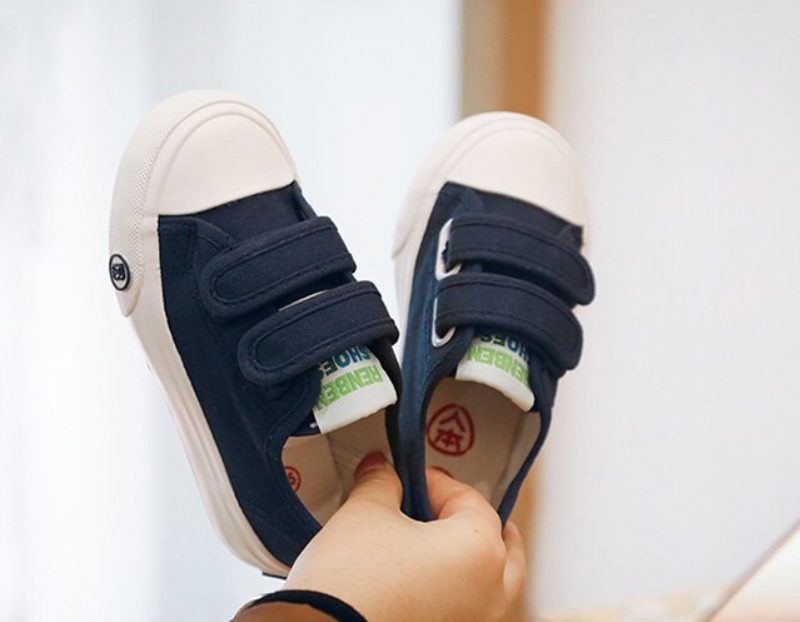 Turizo Unisex Casual Sneaker Til Børn - Marineblå