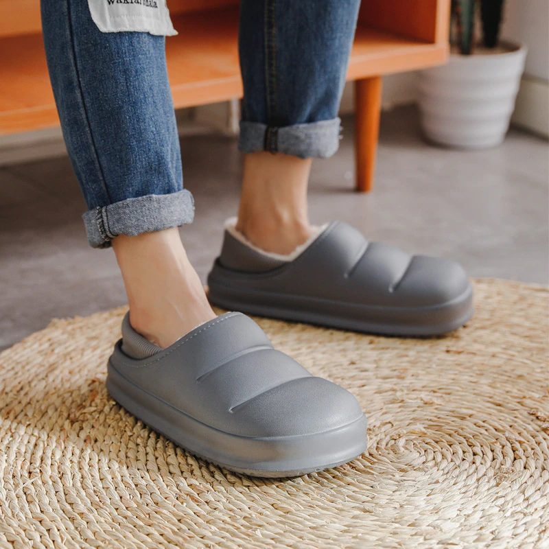 Tyske Unisex Hjemmesko - Grå
