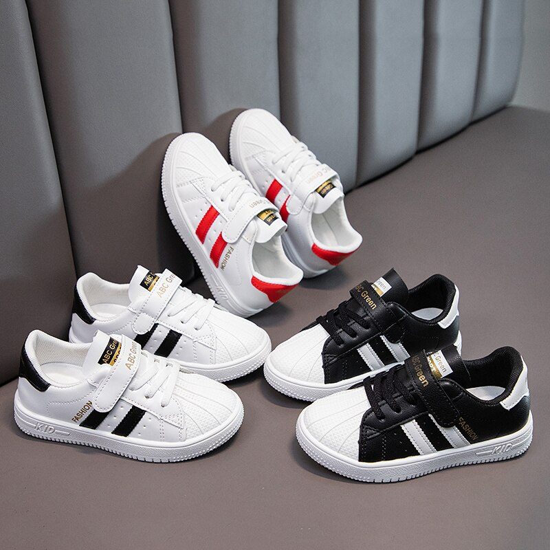 Ucker Unisex Afslappet Sneaker Til Børn - Rød