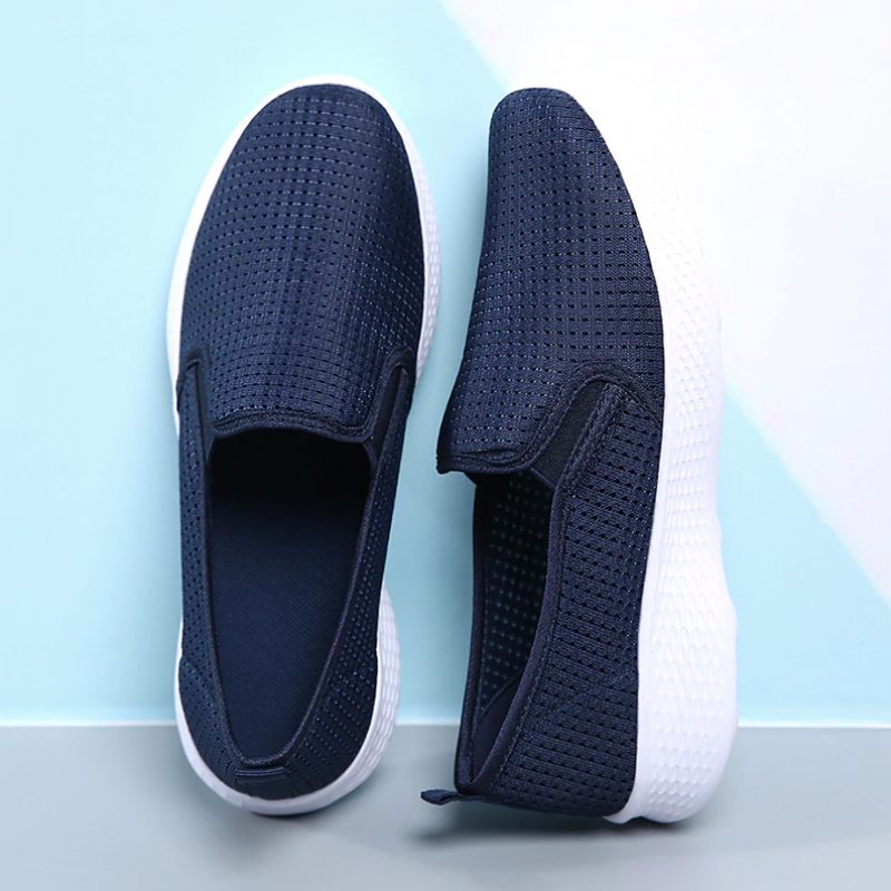 Umai Blå Slip-on Sko Til Kvinder - Marineblå