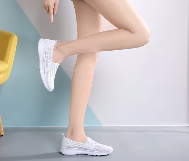 Umai Blå Slip-on Sko Til Kvinder - Marineblå