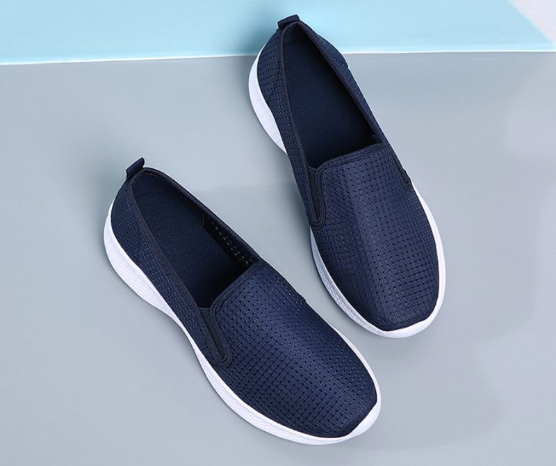 Umai Blå Slip-on Sko Til Kvinder - Marineblå