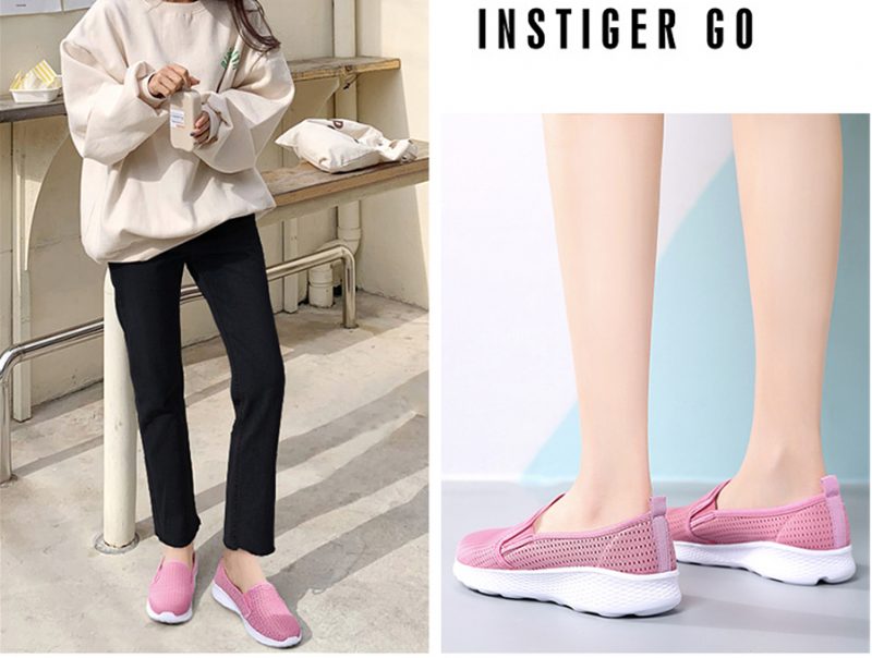 Umai Blå Slip-on Sko Til Kvinder - Marineblå