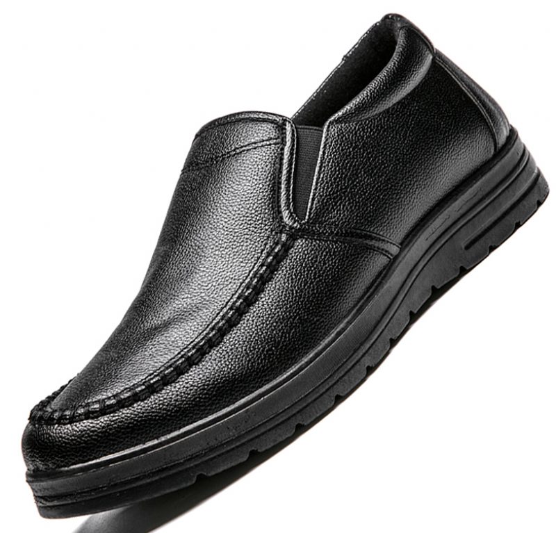 Valle Loafers Dress Sko Til Mænd - Sort