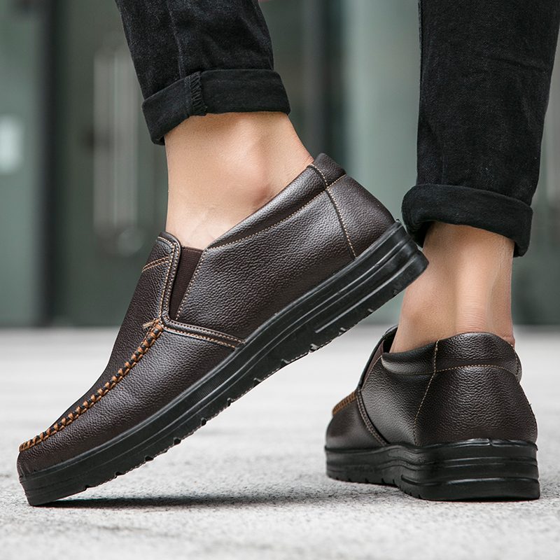 Valle Loafers Dress Sko Til Mænd - Sort