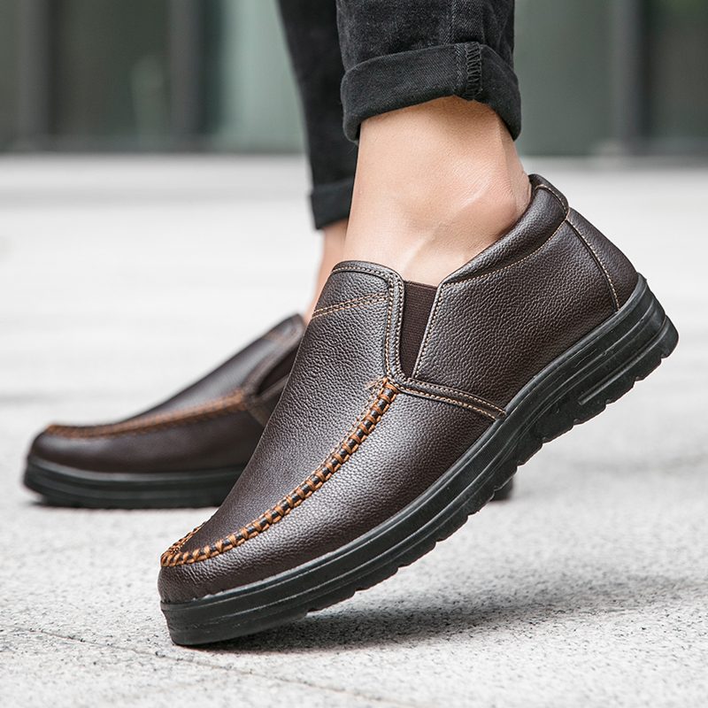 Valle Loafers Dress Sko Til Mænd - Sort