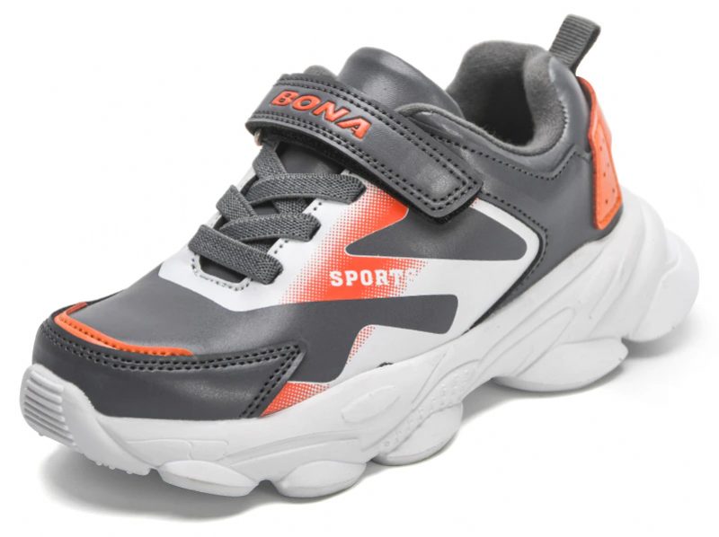 Valy Drenge Afslappet Sneaker - Grå