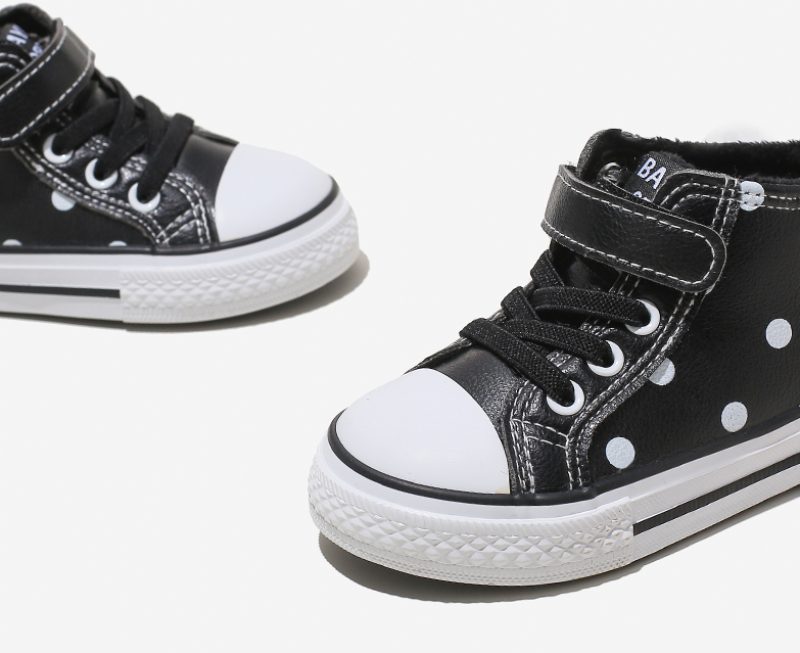 Vanessa Baby-pigers Høje Sneaker - Sort