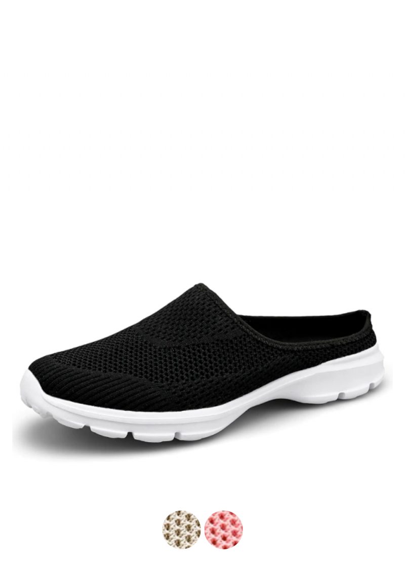 Vania Kvinders Mules Sommer Åndbar Mesh Beach