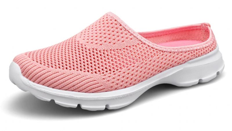 Vania Kvinders Mules Sommer Åndbar Mesh Beach - Sort