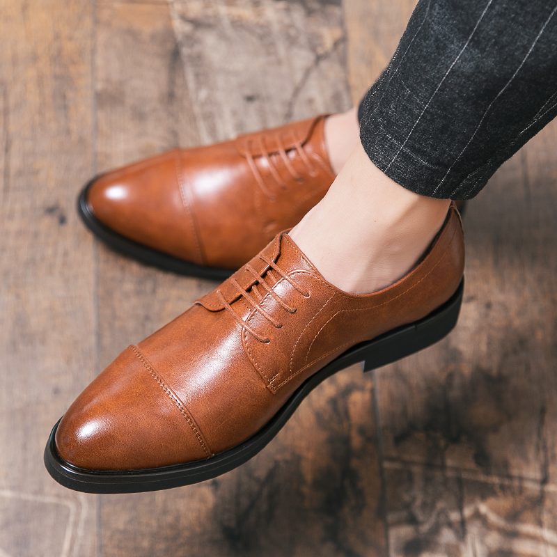 Vasil Loafers Dress Sko Til Mænd - Brun