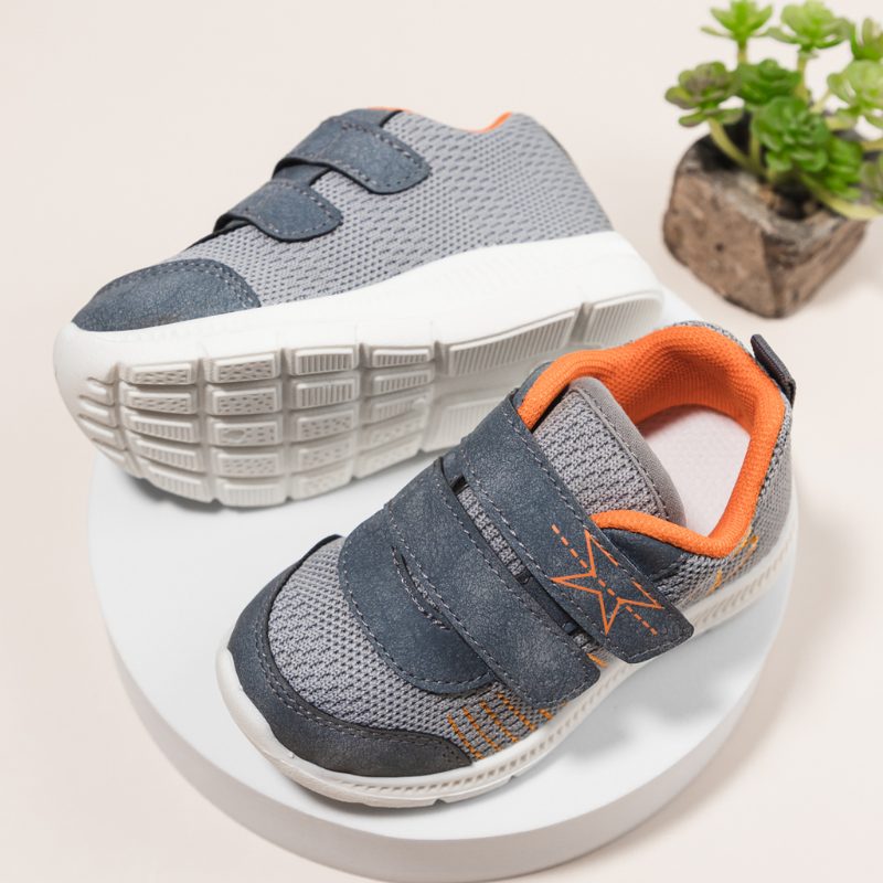Vauce Unisex Afslappet Sneaker Til Børn - Grå