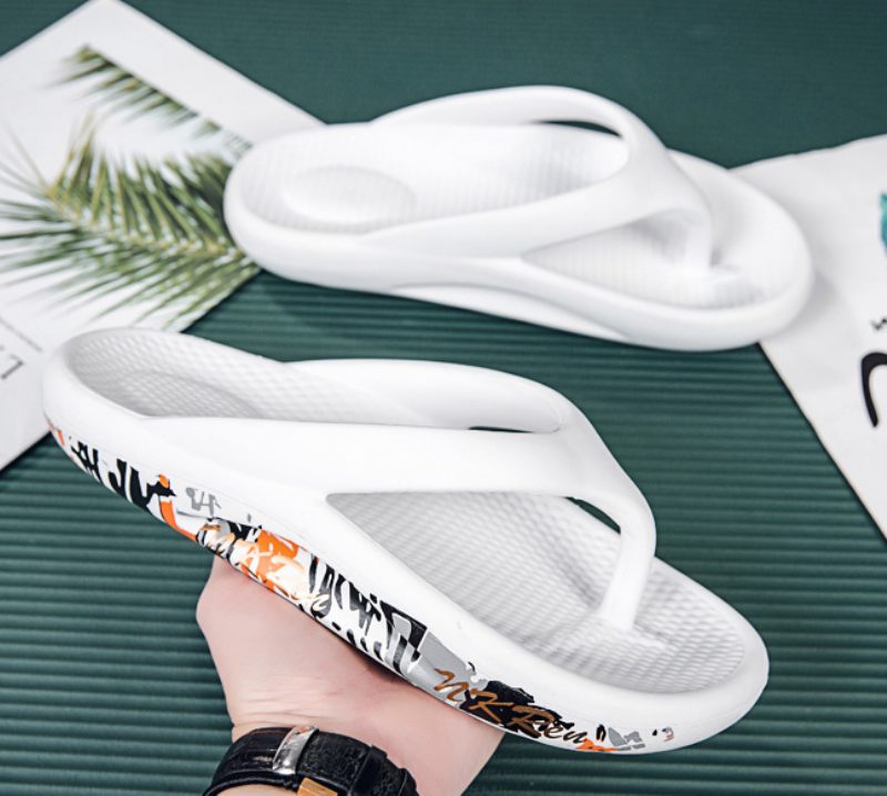 Vendy Mænds Afslappede Flip Flops - Sort