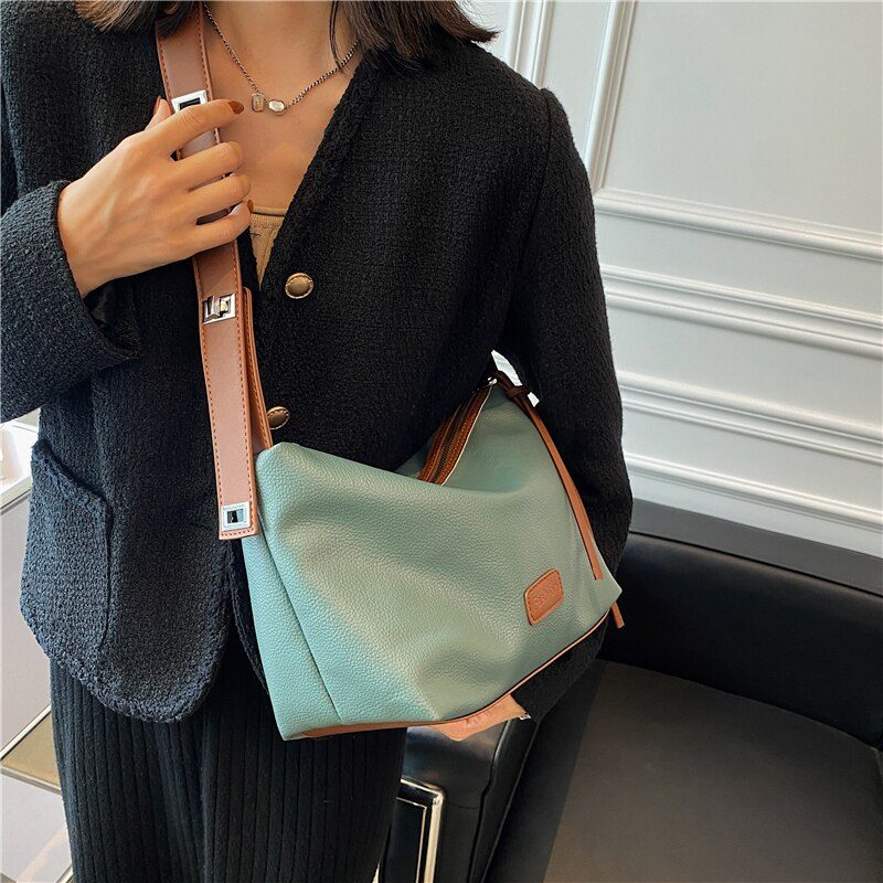 Vennus Designer Crossbody-håndtaske I Læder Til Kvinder - Sort