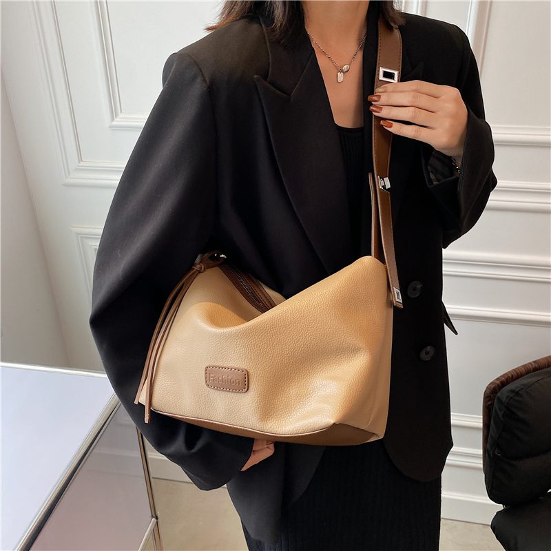 Vennus Designer Crossbody-håndtaske I Læder Til Kvinder - Sort