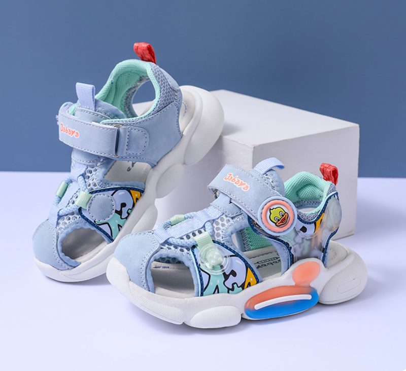 Vera Unisex Børnemodesandaler - Blå