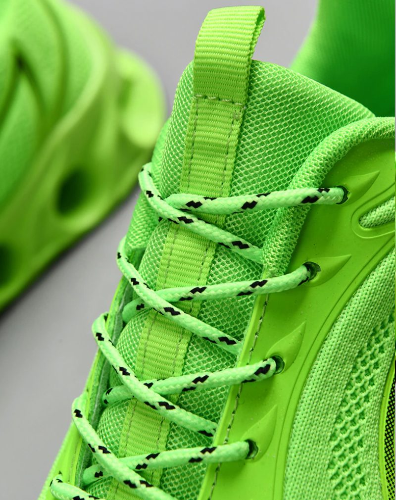 Verane Fashion Sneakers Til Mænd - Grøn