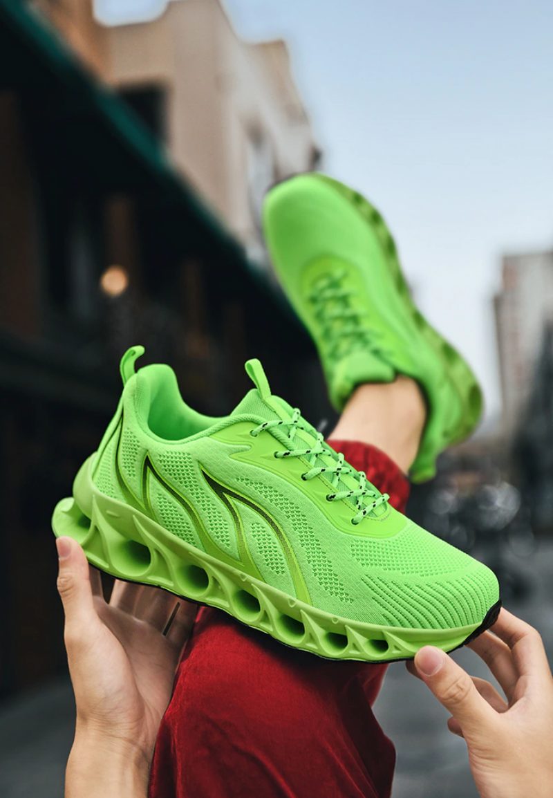 Verane Fashion Sneakers Til Mænd - Grøn