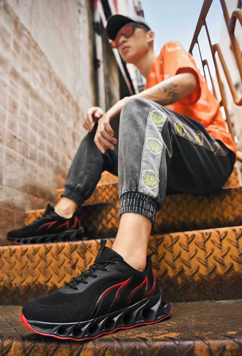 Verane Fashion Sneakers Til Mænd - Grøn